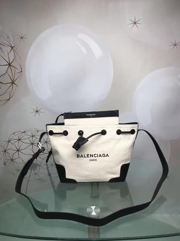 BALENCIAG巴黎世家 17春夏新款 NAVY CABAS 子母購物袋 進口耐磨棉質帆布  BL1064